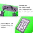 10L Orange Outdoor Waterproof Dual Shoulder Strap Dry Sack Bag - 4