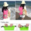 20L Pink Outdoor Waterproof Dual Shoulder Strap Dry Bag Sack - 7