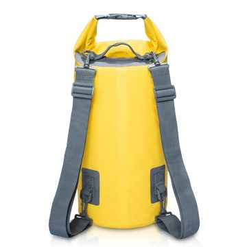 20L Yellow Outdoor Waterproof Dual Shoulder Strap Dry Sack Bag - 1