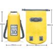 30L Orange Outdoor Waterproof Dual Shoulder Strap Dry Sack Bag - 3