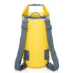 30L Yellow Outdoor Waterproof Dual Shoulder Strap Dry Sack Bag - 1
