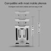 Universal Aluminum Alloy Phone Holder for Motorcycle & Bicycle (Black) - 4