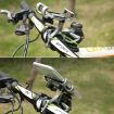 Universal Aluminum Alloy Phone Holder for Motorcycle & Bicycle (Black) - 7