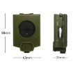 GoldGood K4074 Military Travel Geology Compass with Luminous Display - 5
