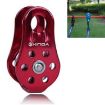 XINDA XD-8610 Red Fixed Pulley for Climbing & Rappelling Equipment - 1