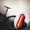 AQY-096 IPX4 USB Rechargeable White LED Bike Taillight - 1
