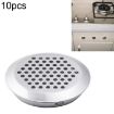 10pcs 25mm Stainless Steel Cabinet Air Vent Louvered Grille Cover - 1