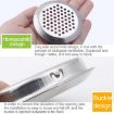 10pcs 25mm Stainless Steel Cabinet Air Vent Louvered Grille Cover - 3