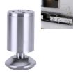 100mm Stainless Steel Column Sofa Cabinet Foot - Wire Drawing Finish - 1
