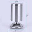 100mm Stainless Steel Column Sofa Cabinet Foot - Wire Drawing Finish - 2