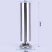 Stainless Steel Column Sofa Cabinet Foot, 200mm Height - 2