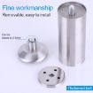 Stainless Steel Column Sofa Cabinet Foot, 200mm Height - 7
