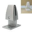 Aluminum Alloy Desktop Screen Fixing Clip - T Shape Partition (Silver) - 1