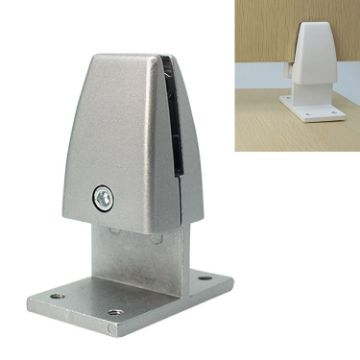 Aluminum Alloy Desktop Screen Fixing Clip - T Shape Partition (Silver) - 1