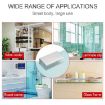 10 PCS Double Hole Aluminum Alloy Glass Fixing Clip, L, 8mm Size - 4