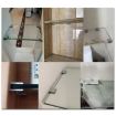 10 PCS Double Hole Aluminum Alloy Glass Fixing Clip, L, 8mm Size - 5