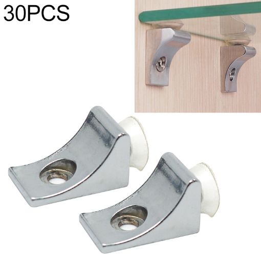 30 PCS Zinc Alloy Right Angle Brackets, 12.2g, Thickened Sucker Plate - 1