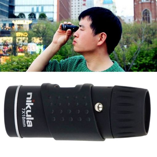Nikula 7x18 Portable HD Dual Focus Zoom Monocular Telescope - 1