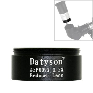 Datyson 5P0092 1.25" 0.5X Reduced Focus Lens - Telescope Accessory - 1