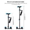 PULUZ Carbon Fibre Handheld Stabilizer for DSLR & DV Cameras, 0.5-3kg Load - 4