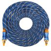 EMK LSYJ-A 30m OD6.0mm Gold Plated Toslink Male to Male Audio Cable - 3