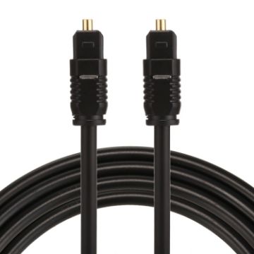 EMK 1.5m Toslink Male to Male Digital Optical Audio Cable OD4.0mm - 1