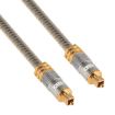 EMK YL-A 8m OD8.0mm Gold Plated Toslink Male to Male Optical Cable - 2