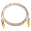 EMK 1.5m Gold Plated Toslink Male to Male Optical Audio Cable - 3