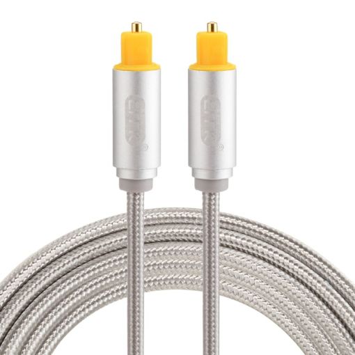 EMK 2m Toslink Male to Male Optical Audio Cable OD4.0mm Gold Plated - 1