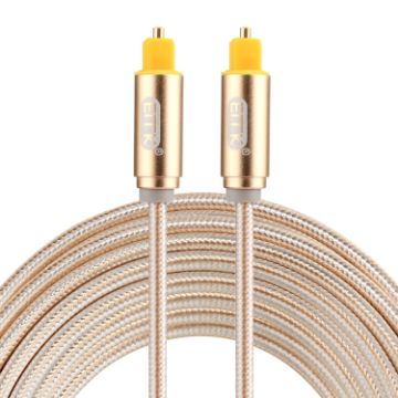 EMK 3m Gold Plated Toslink Male to Male Optical Audio Cable OD4.0mm - 1