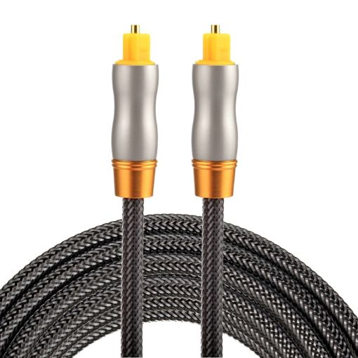 2m Gold Plated Toslink Male to Male Optical Audio Cable OD6.0mm - 1