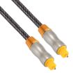 2m Gold Plated Toslink Male to Male Optical Audio Cable OD6.0mm - 2