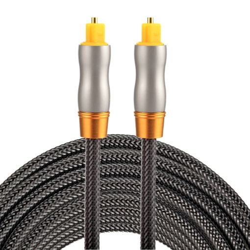 3m OD6.0mm Gold Plated Toslink Male to Male Optical Audio Cable - 1