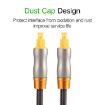 3m OD6.0mm Gold Plated Toslink Male to Male Optical Audio Cable - 5