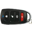 433MHz Wireless Garage Door Remote Control, Metal, Four-Button Copy Code - 3