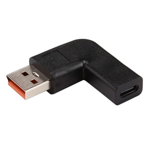 USB-C Female to Yoga 3 Male 90 Power Adapter for Lenovo - 1