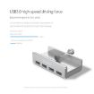 ORICO MH4PU 4-Port USB 3.0 Clip-type HUB, Aluminum, 1m Cable, Black - 7