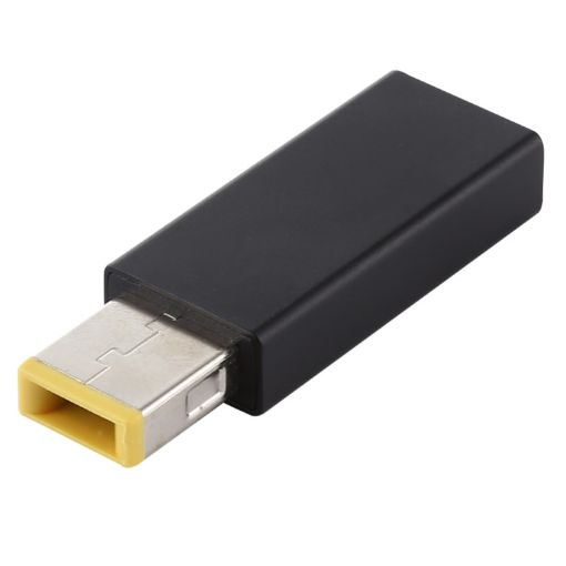 PD 20V Big Square Male Adapter Connector for Lenovo - Black - 1
