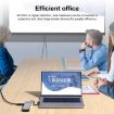 Z261 12-in-1 USB-C/Type-C to USB MST Docking Station HUB Adapter - 5