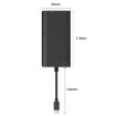 Onten 9591BD 8-in-1 USB-C Hub: PD Charging, Ethernet, USB 3.0, HDMI, VGA - 3