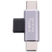 USB-C Female to USB-C Male Converter Adapter Dual Male Connectors - 2