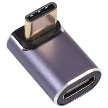 40Gbps USB-C/Type-C Male to Female Elbow Adapter for Fast Data Transfer - 1