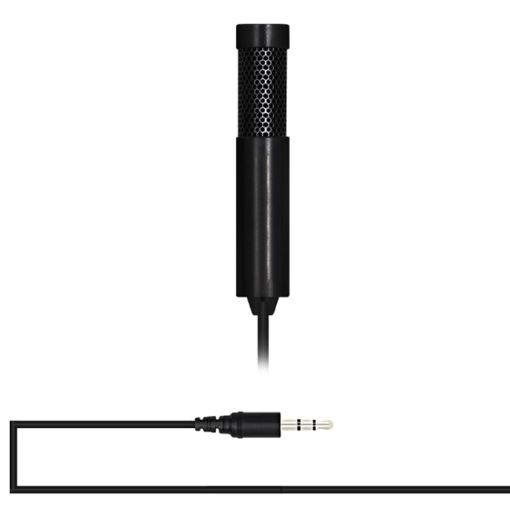 Yanmai SF555 Mini 3.5mm Studio Condenser Microphone, 1.5m Cable, Black - 1