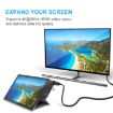 Rocketek SH768 6-in-1 Hub Adapter for Surface Pro 4: RJ45/USB 3.0/HDMI/SD/TF - 6