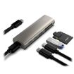 Rocketek HC463 USB3.1 Gen2 6-in-1 HUB Adapter: Type-C, USB, SD/TF - 2