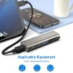 Rocketek HC463 USB3.1 Gen2 6-in-1 HUB Adapter: Type-C, USB, SD/TF - 6