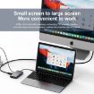 BYL-2111 7-in-1 USB-C/Type-C Docking Station HUB Adapter - Silver - 5