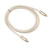 QHG02 2m Toslink SPDIF Digital Optical Audio Cable Male to Male OD6.0mm - 2