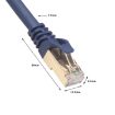 CAT8 Ethernet Network LAN Cable RJ45 - 3m Switch Router Patch Lead - 3