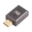 USB-C Male to USB Female 10 Gbps Charging Adapter - Gun Metal - 3